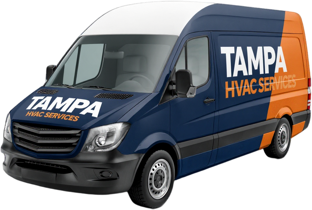 Tampa HVAC Services service van